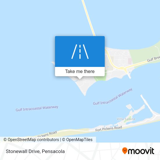 Mapa de Stonewall Drive