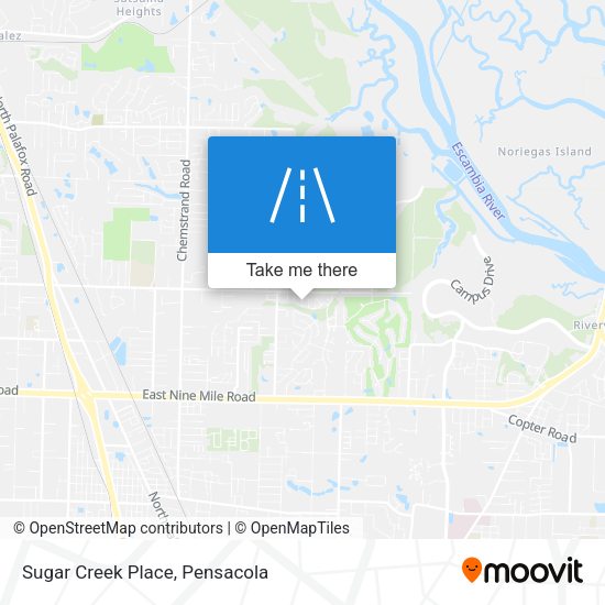 Mapa de Sugar Creek Place