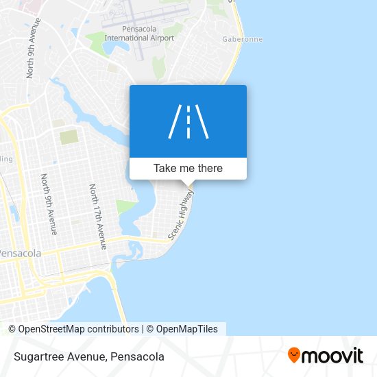 Sugartree Avenue map