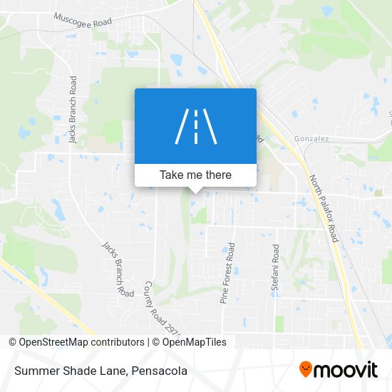 Mapa de Summer Shade Lane