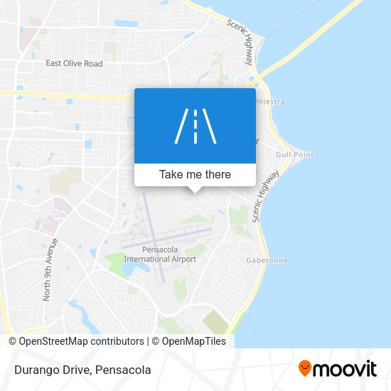 Durango Drive map