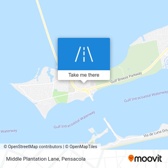 Mapa de Middle Plantation Lane