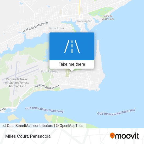 Mapa de Miles Court