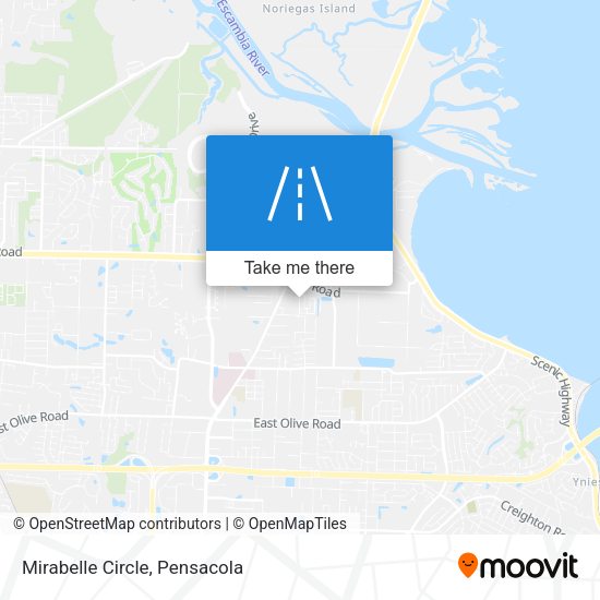 Mirabelle Circle map