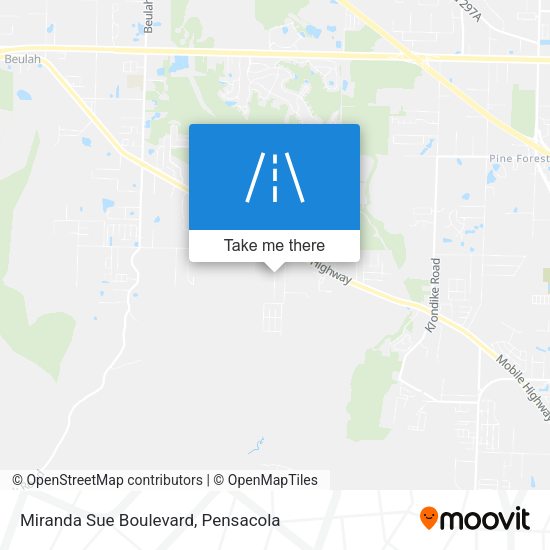 Miranda Sue Boulevard map