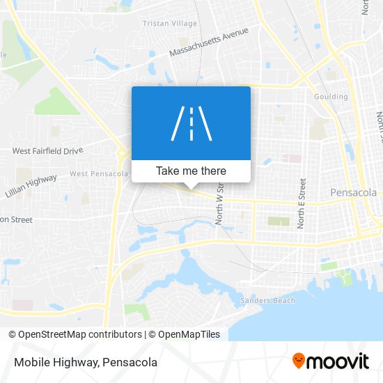 Mobile Highway map