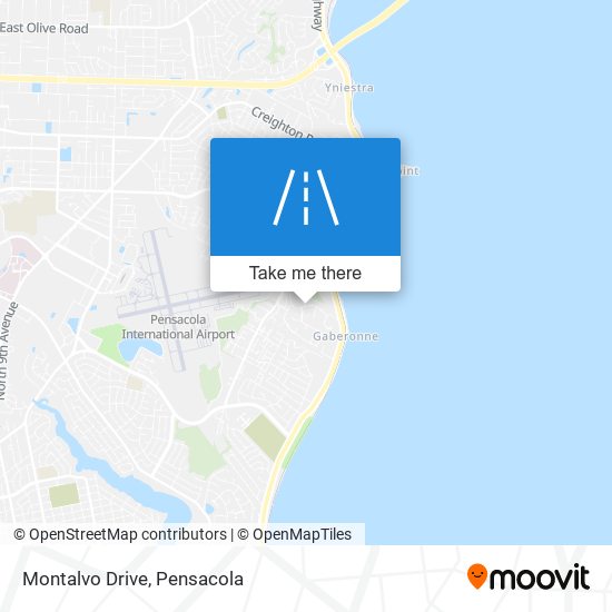 Montalvo Drive map