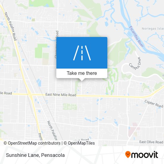 Mapa de Sunshine Lane