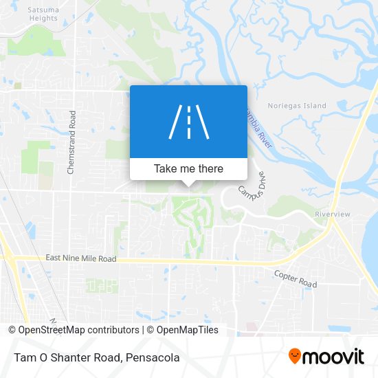 Mapa de Tam O Shanter Road