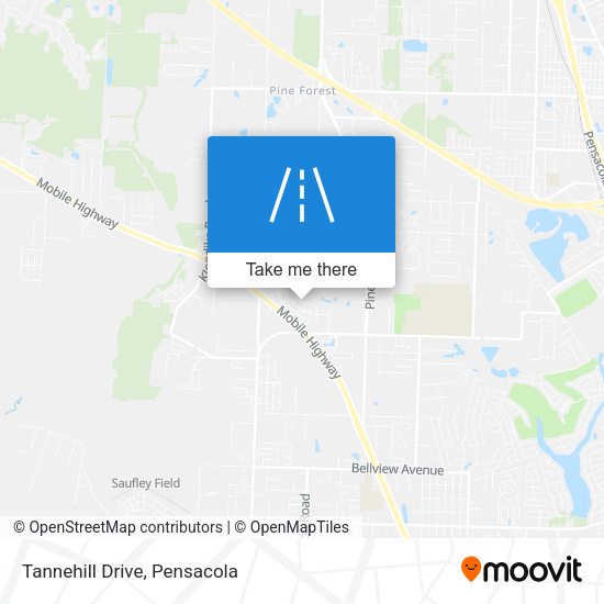 Tannehill Drive map