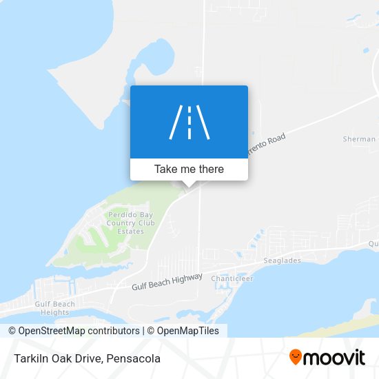 Tarkiln Oak Drive map