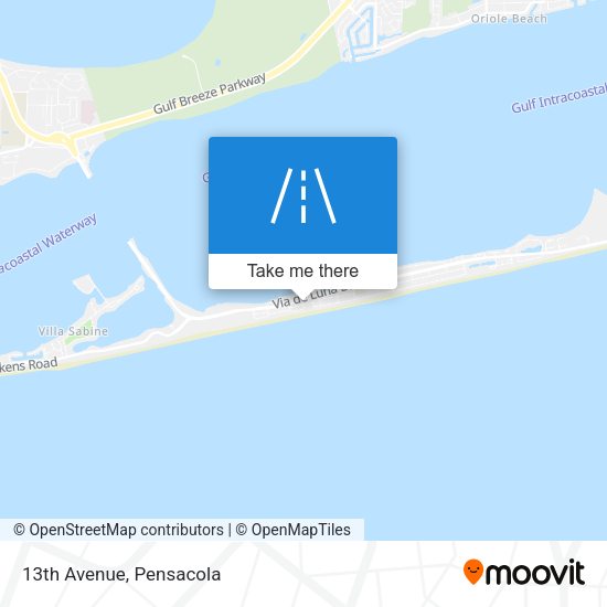 Mapa de 13th Avenue
