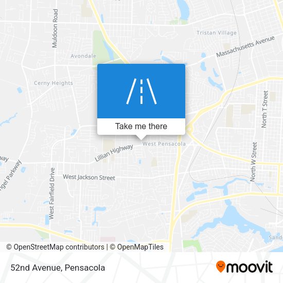 Mapa de 52nd Avenue