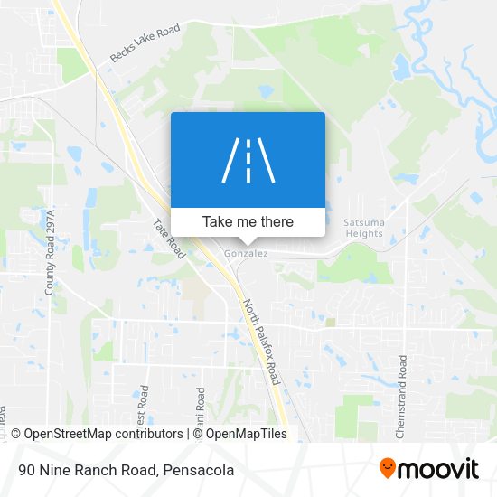 Mapa de 90 Nine Ranch Road