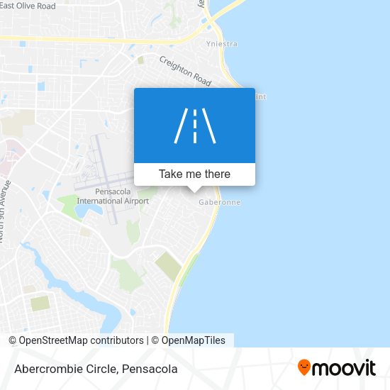 Mapa de Abercrombie Circle
