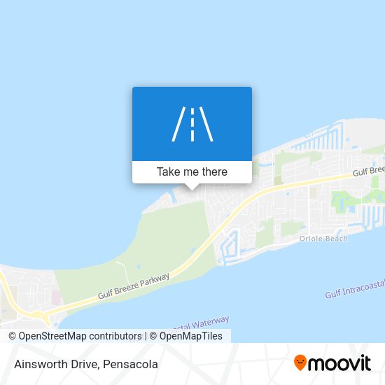 Mapa de Ainsworth Drive
