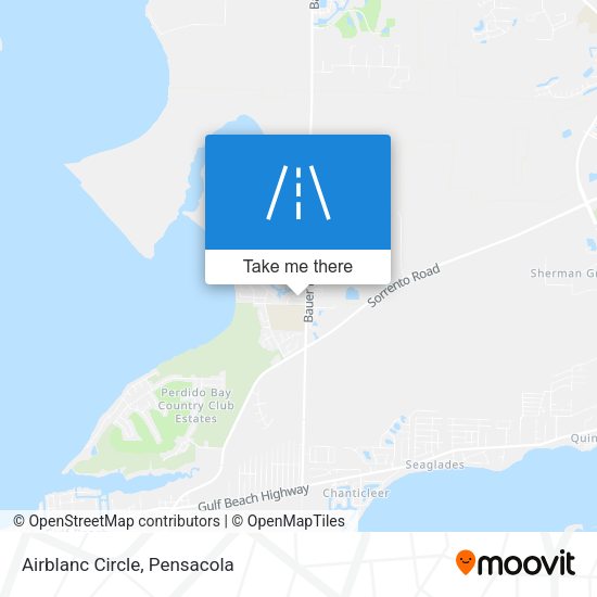 Mapa de Airblanc Circle