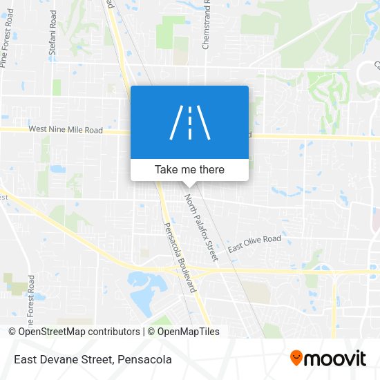 Mapa de East Devane Street