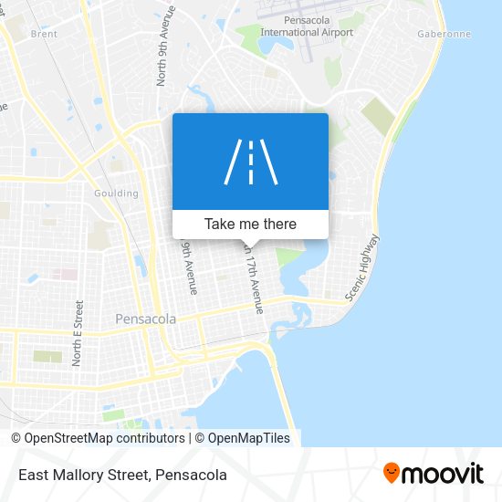 East Mallory Street map