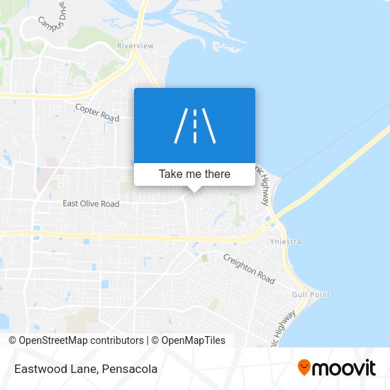 Mapa de Eastwood Lane