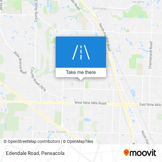 Edendale Road map
