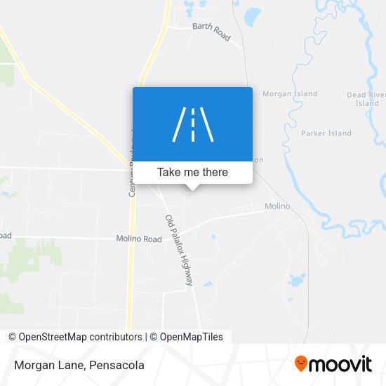 Mapa de Morgan Lane