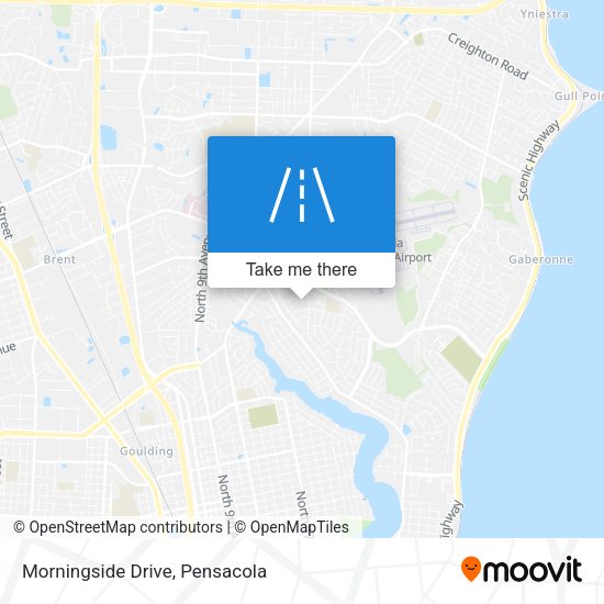 Morningside Drive map