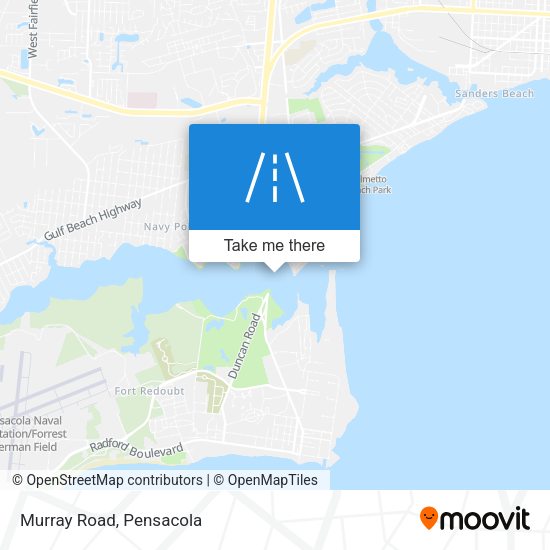 Mapa de Murray Road