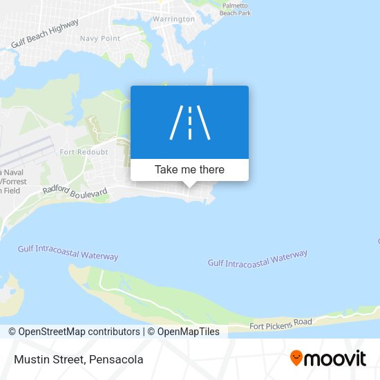 Mapa de Mustin Street