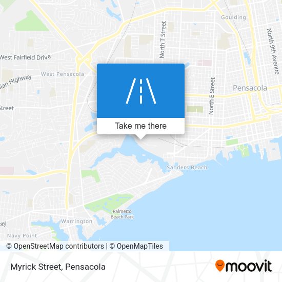 Myrick Street map