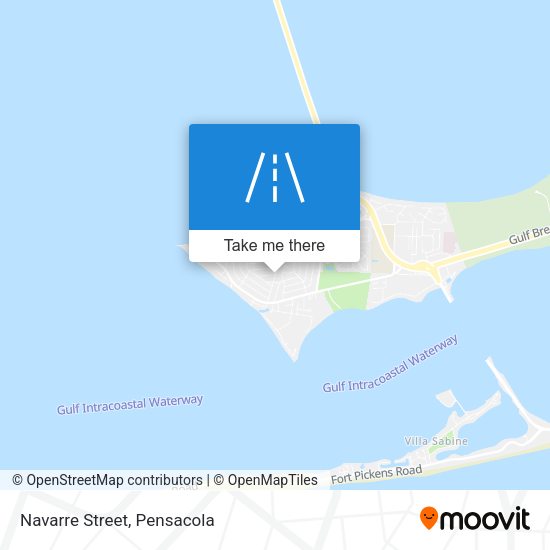 Mapa de Navarre Street