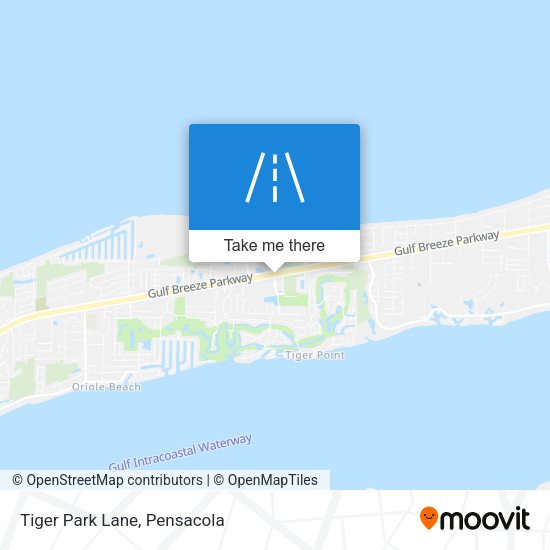 Mapa de Tiger Park Lane