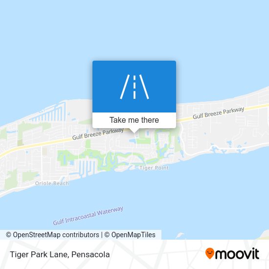 Mapa de Tiger Park Lane