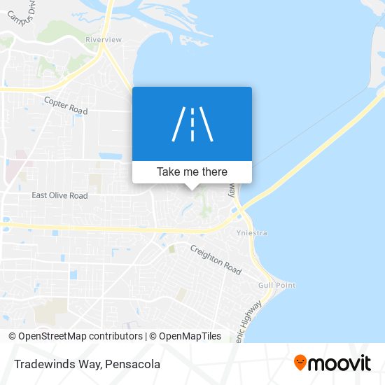 Tradewinds Way map