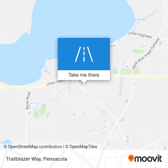 Mapa de Trailblazer Way