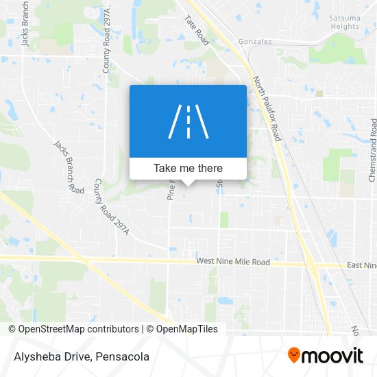 Alysheba Drive map