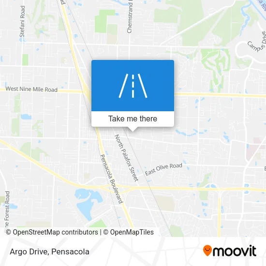 Mapa de Argo Drive