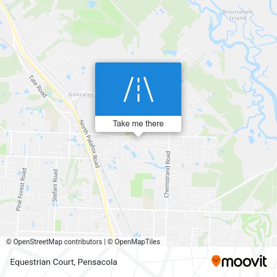 Mapa de Equestrian Court