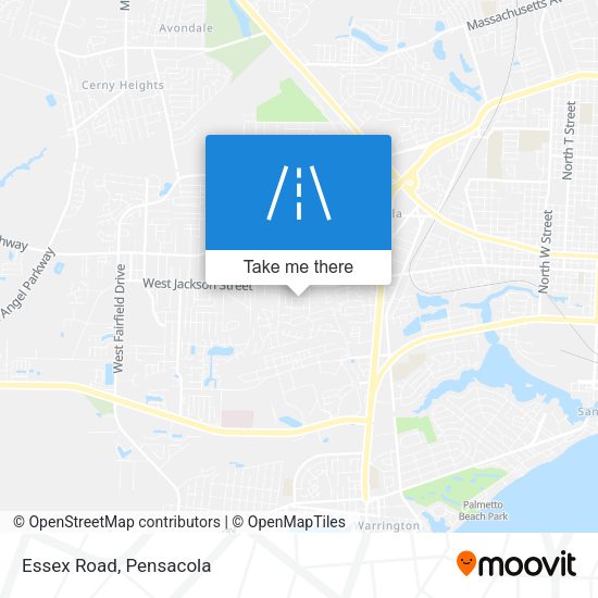 Mapa de Essex Road
