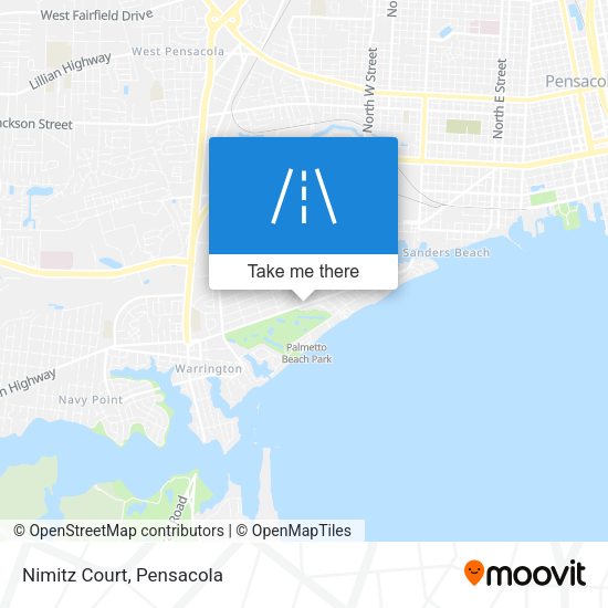Mapa de Nimitz Court