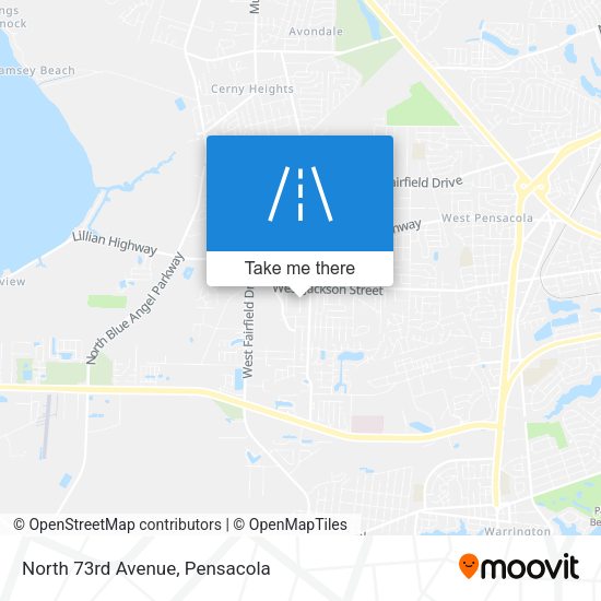 Mapa de North 73rd Avenue