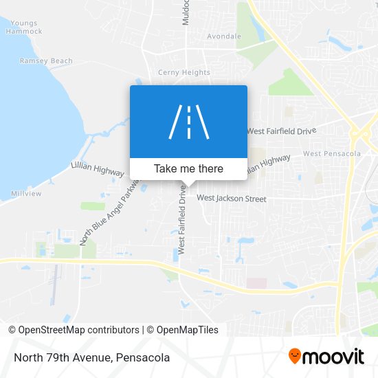 Mapa de North 79th Avenue