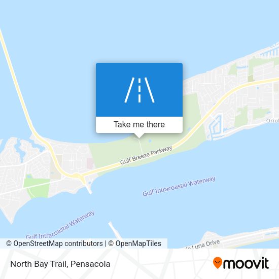 Mapa de North Bay Trail
