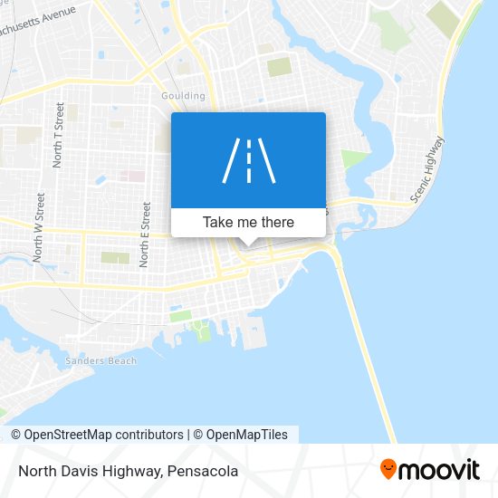 North Davis Highway map