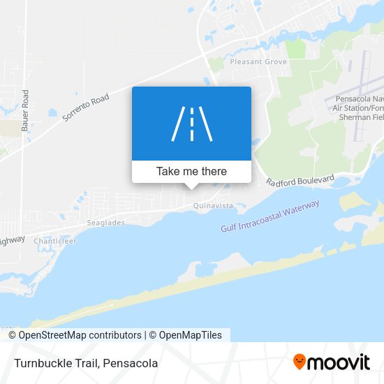 Turnbuckle Trail map