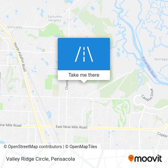 Valley Ridge Circle map
