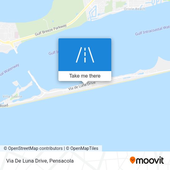 Mapa de Via De Luna Drive