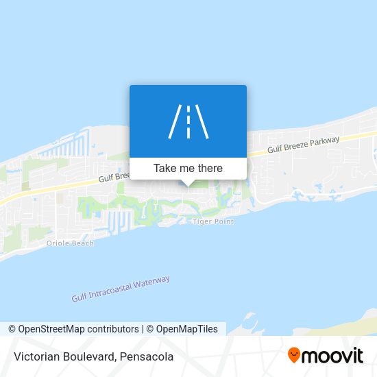 Victorian Boulevard map