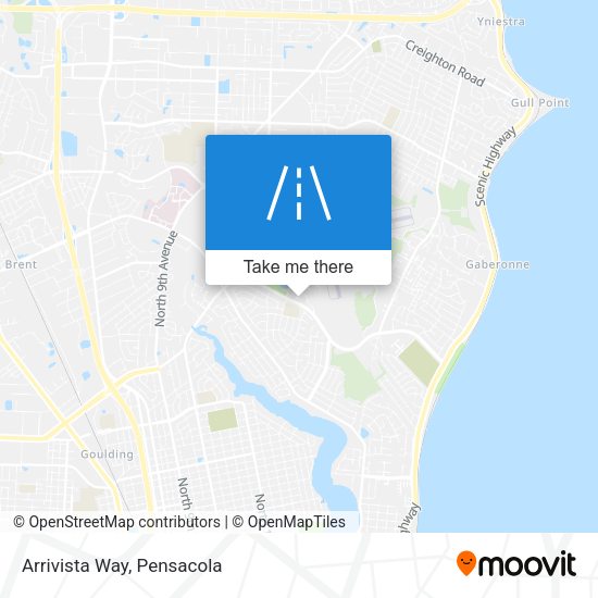 Mapa de Arrivista Way