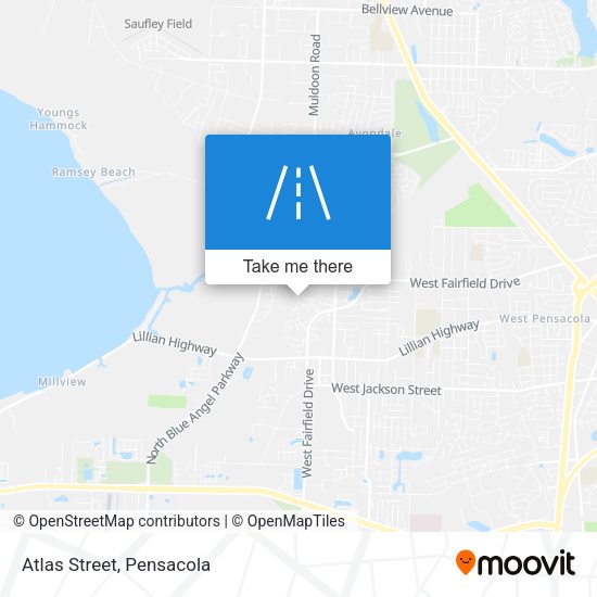 Mapa de Atlas Street
